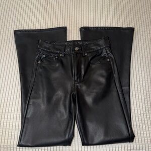 American Eagle Leather Pants